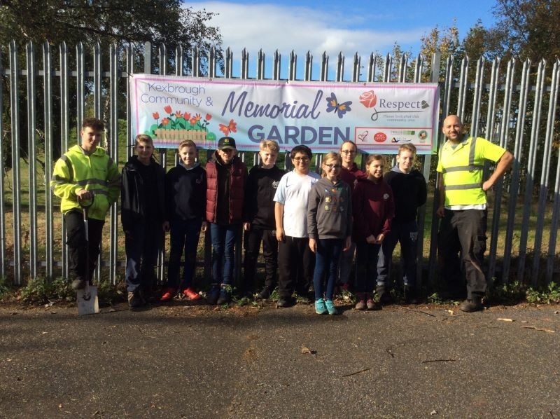 Main image for Tributes expected to grow as community garden proves popular