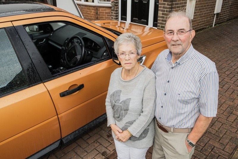 Main image for Masked vandals prey on elderly couple
