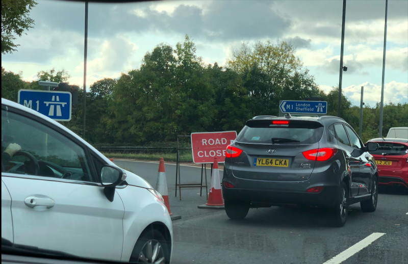 Main image for Man dies following M1 collision 