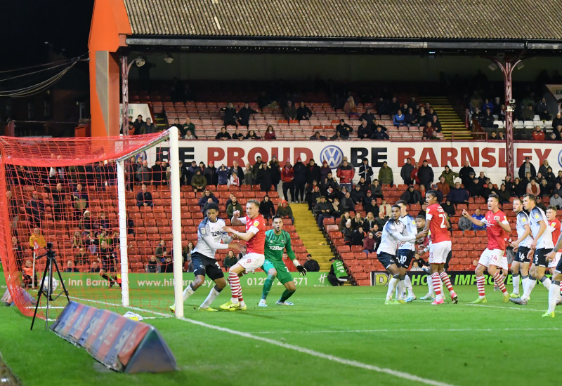 Main image for Late equaliser against Derby is 'great moment' 