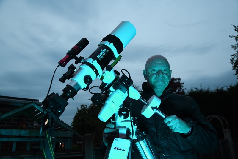 Main image for Astrophotographer shoots space shots