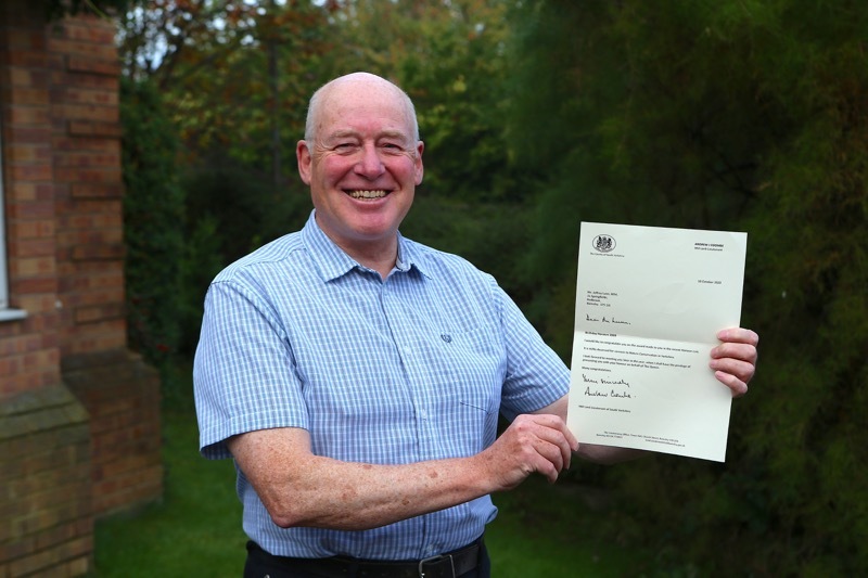 Main image for Naturalist Jeff bags BEM in Queen’s birthday honours list