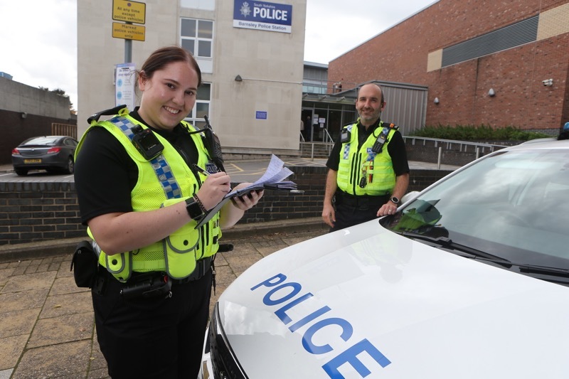 Main image for Student police officer gets stuck in