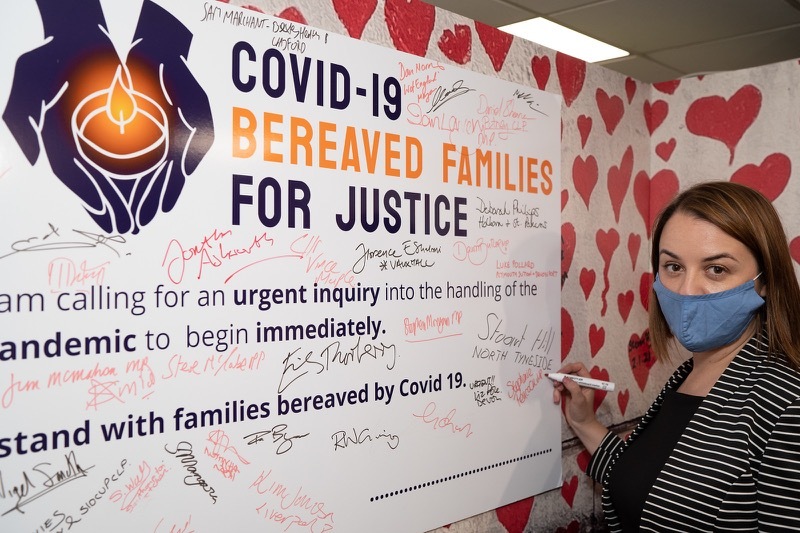 Main image for MP demands Covid inquiry