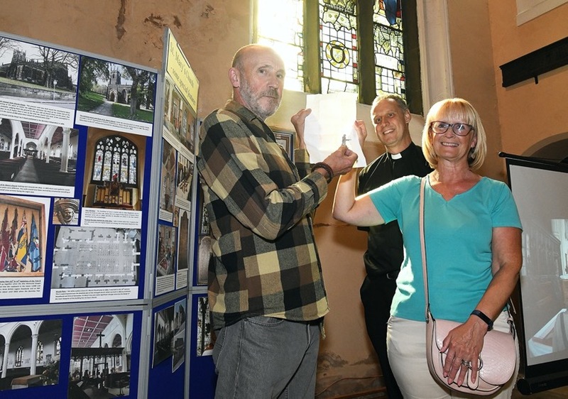 Main image for Historic surprise for town centre churchgoers