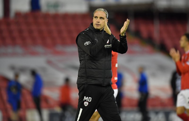Main image for Barnsley ‘light’ in attack but Duff backs players to step up