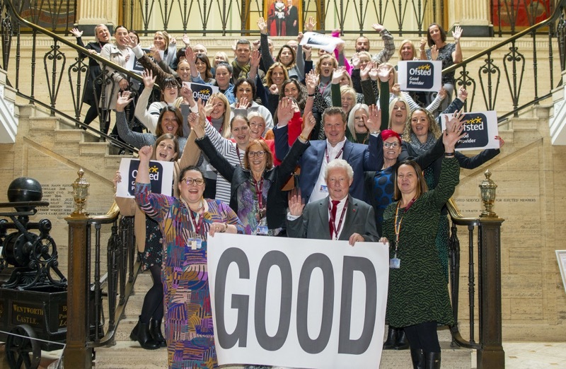 Main image for Children’s services department lauded by Ofsted