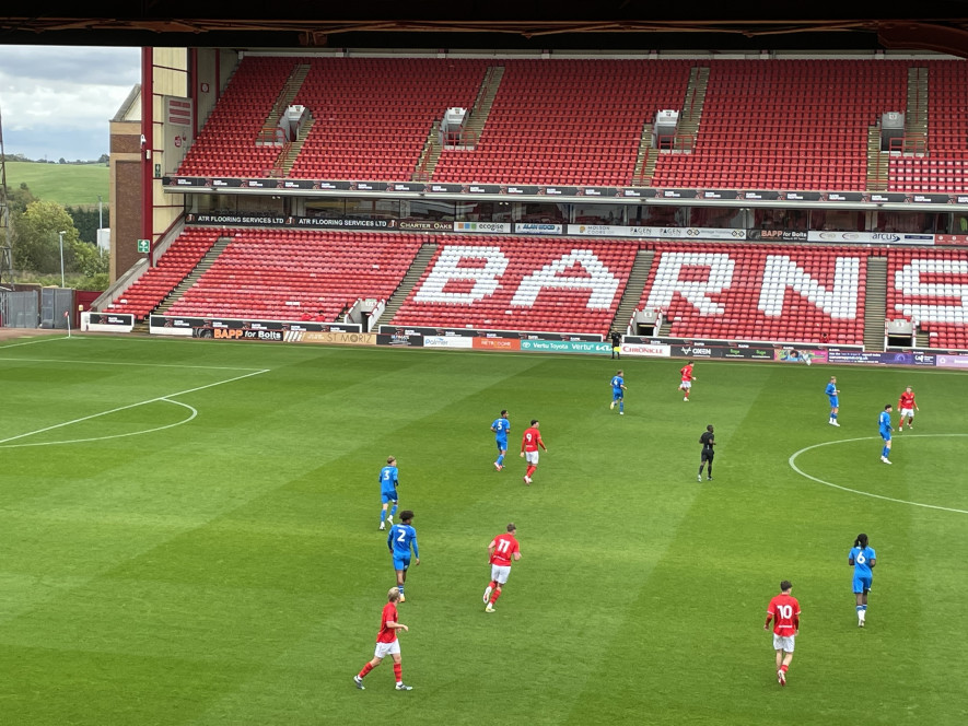 Main image for Forwards impress in under 21s' 4-3 loss