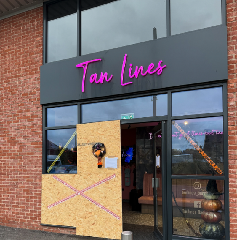 Main image for Tanning shop owner thanks community for support following ram-raid
