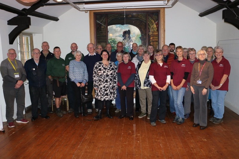 CELEBRATION: The Friends of Cannon Hall group were honoured at a special event recently.