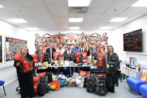 SUPPORT: More than £4,000 worth of items have been donated.