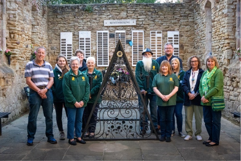 REMEMBRANCE: The new home for plaques was unveiled recently.