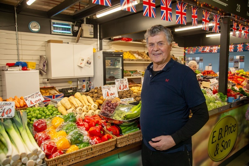 Steve Price who is ending his family connections with Penistone Market after more than 70 years.