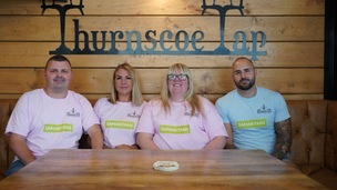 FUNDRAISING TEAM: Darryl Hand, Vikki Longden, Kirsty Hart and Scott Cutts.