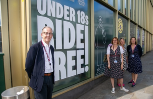 The council announced the free travel for youngsters scheme in the summer.