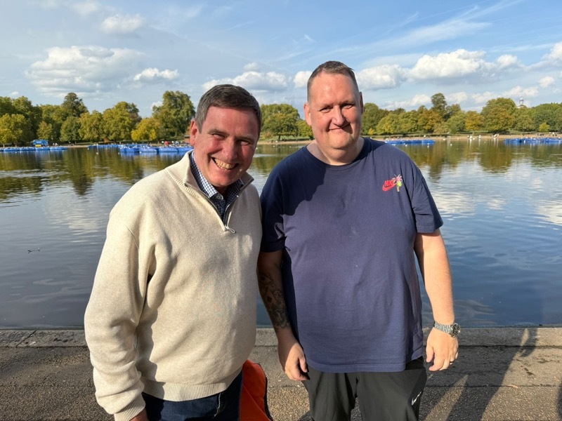 LAUNCH: Danny and Gary have created their super channel.