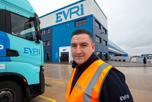 EXPANSION PLANS: Jack Mitchell head of the EVRI super hub at Birdwell. Picture Shaun Colborn PD094516