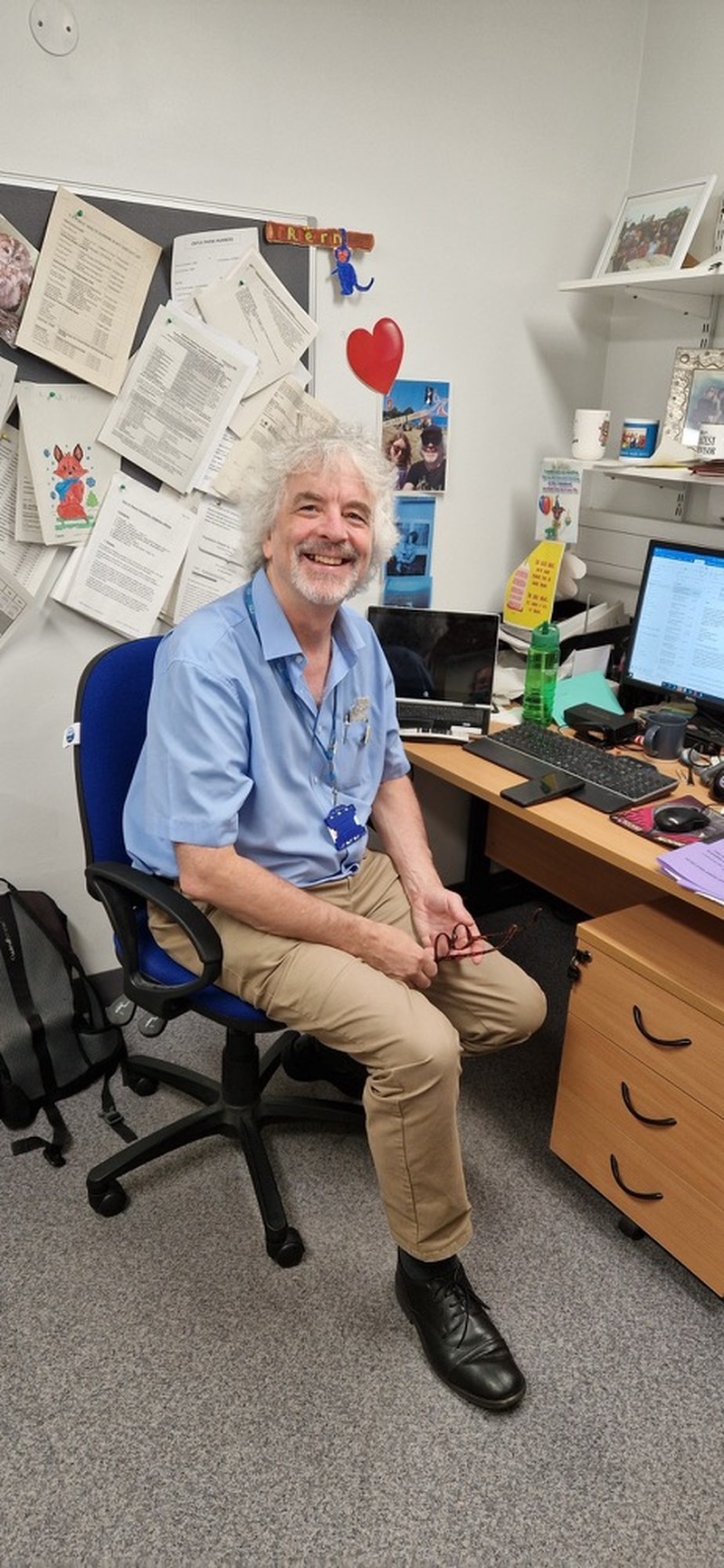 RETIRING: Dr Diarmuid Kerrin