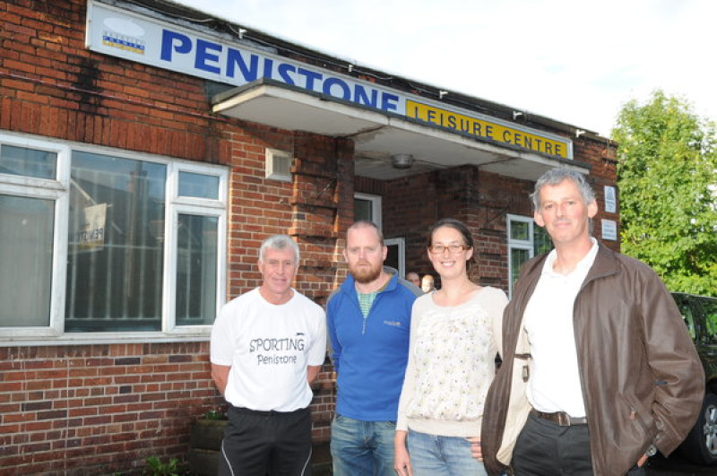 Main image for Locals reopen sports centre