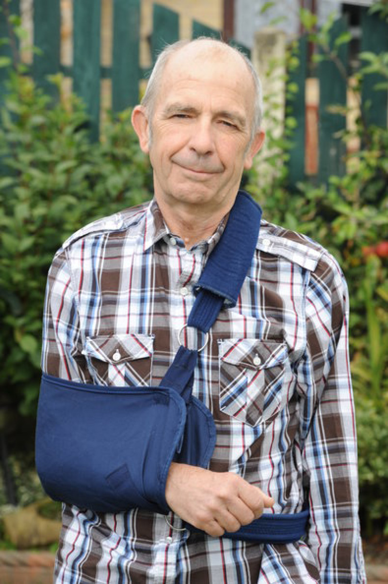 Main image for Injured cyclist haunted by lad's cruel act