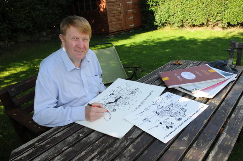 Main image for Meet our cartoonist Ronnie