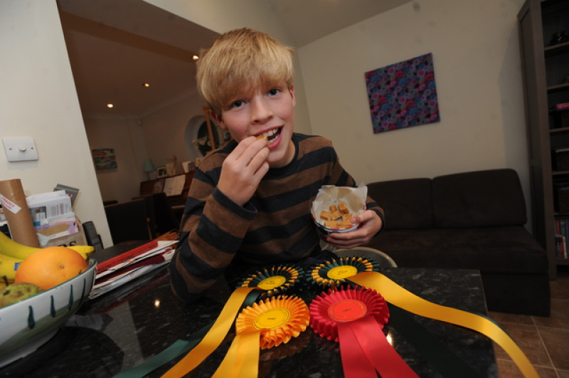 Main image for Sweet success for schoolboy Joe