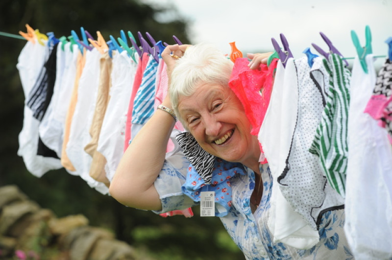 Main image for Knicker tombola raises cash for air ambulance