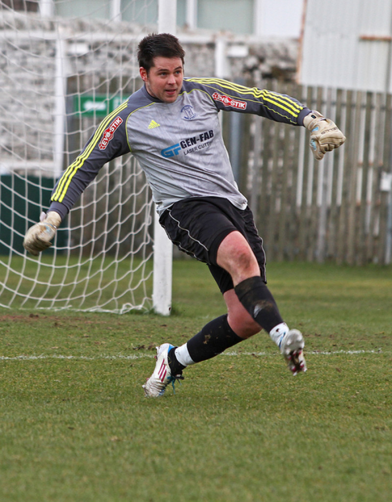 Main image for Red card goalie saves rival fan's life