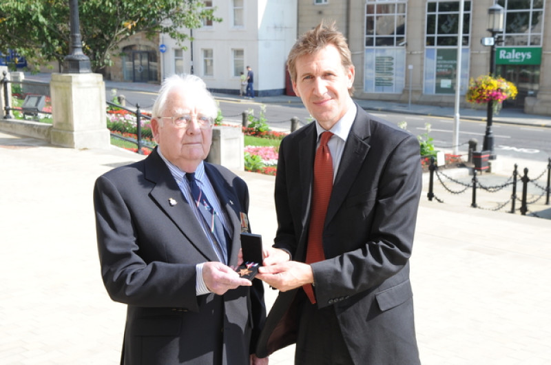 Main image for Veteran, 90, presented with Arctic Star medal