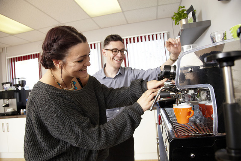 Main image for Barista training school hosts coffee morning