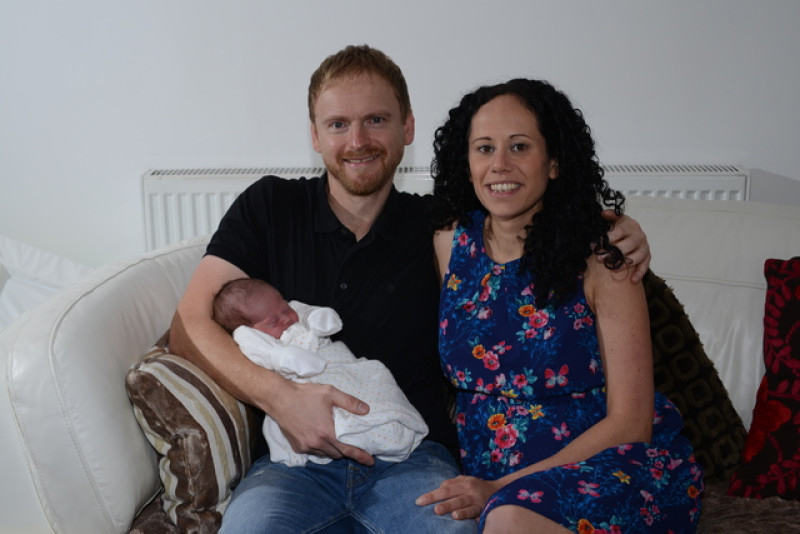 Main image for New dad left holding the baby