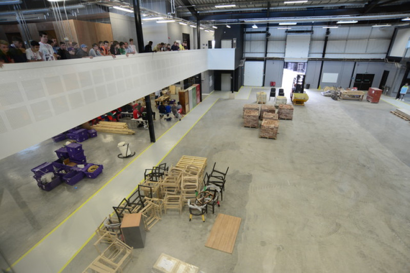 Main image for Sneak peek into the new college construction site