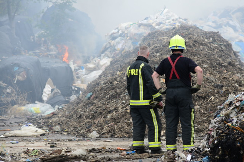 Main image for Thick smoke plagues residents in Hoyle Mill after brewery fire