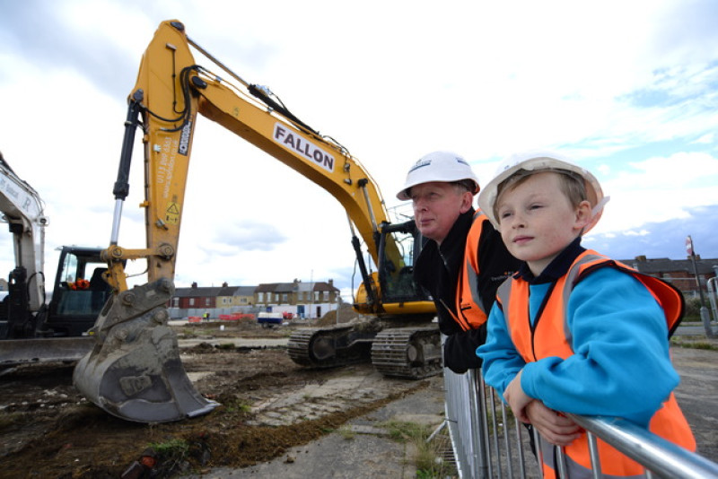Main image for Work underway on Goldthorpe's new school
