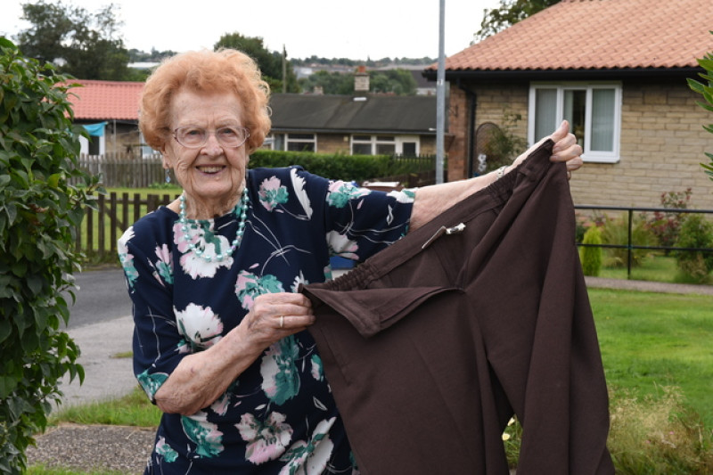 Main image for Betty celebrates slimming success