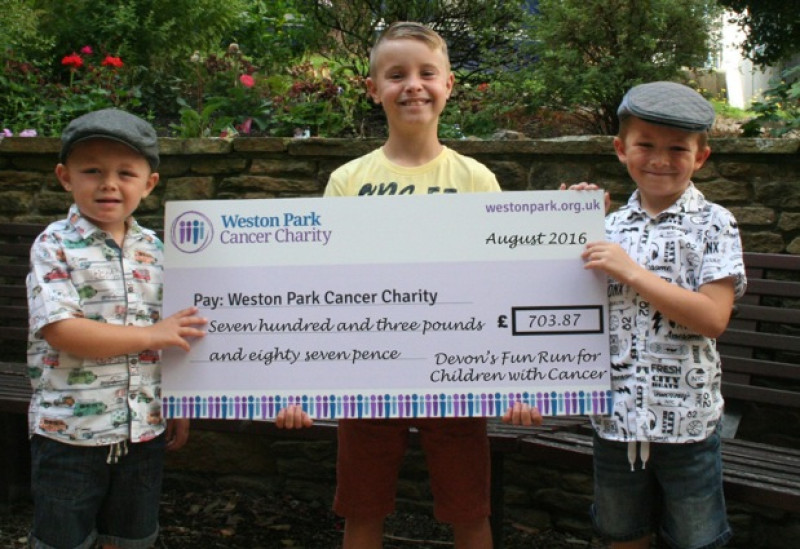 Main image for Goldthorpe boy raises £700 through own charity fun run