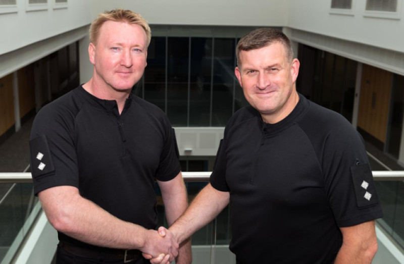 Main image for Police inspector to pass baton to local lad