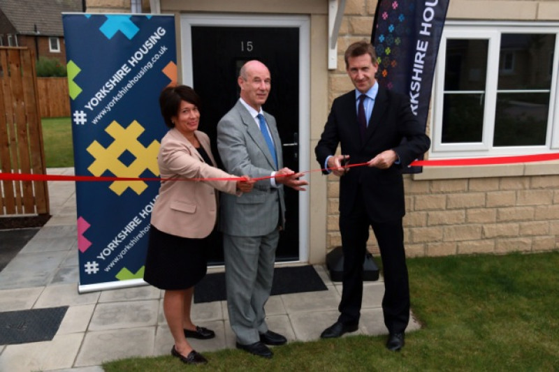 Main image for Local MP unveils new £2.8m affordable homes development