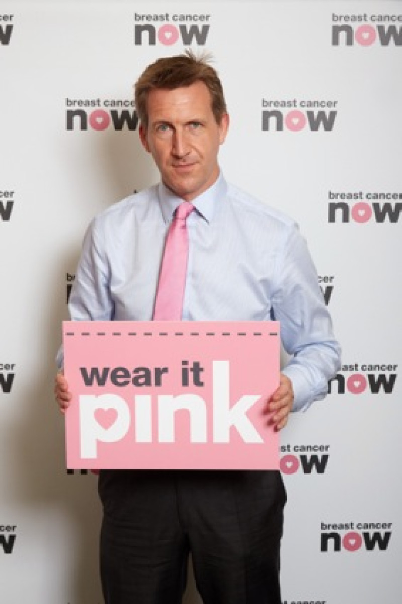 Main image for Dan Jarvis encouraging people to ‘Wear it Pink’