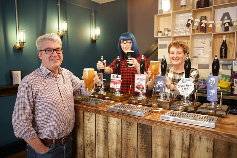 Main image for Man with brain disease opens micro pub