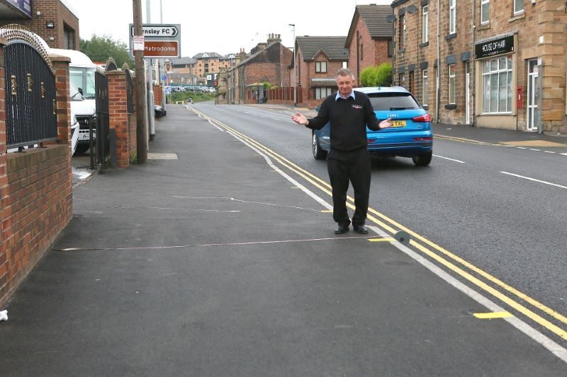 Main image for Locals hit out at roadworks