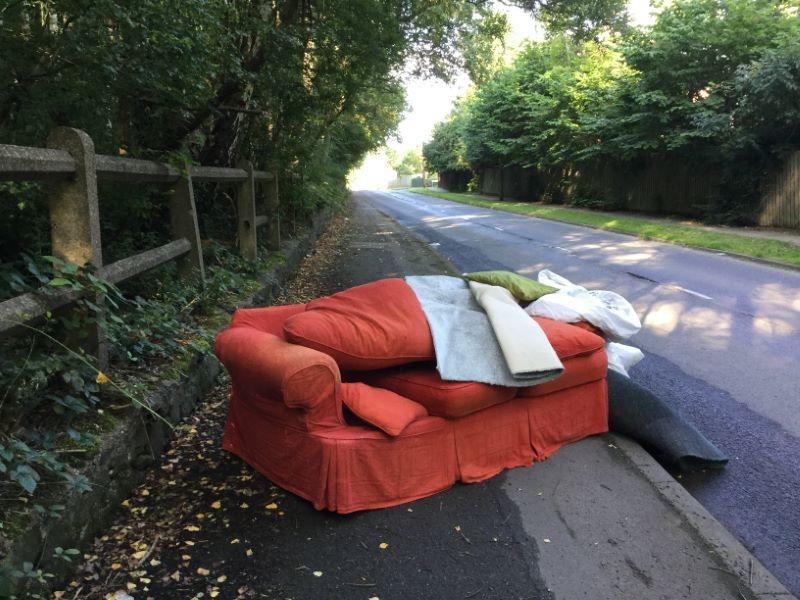 Main image for Fly tippers hit Pilley