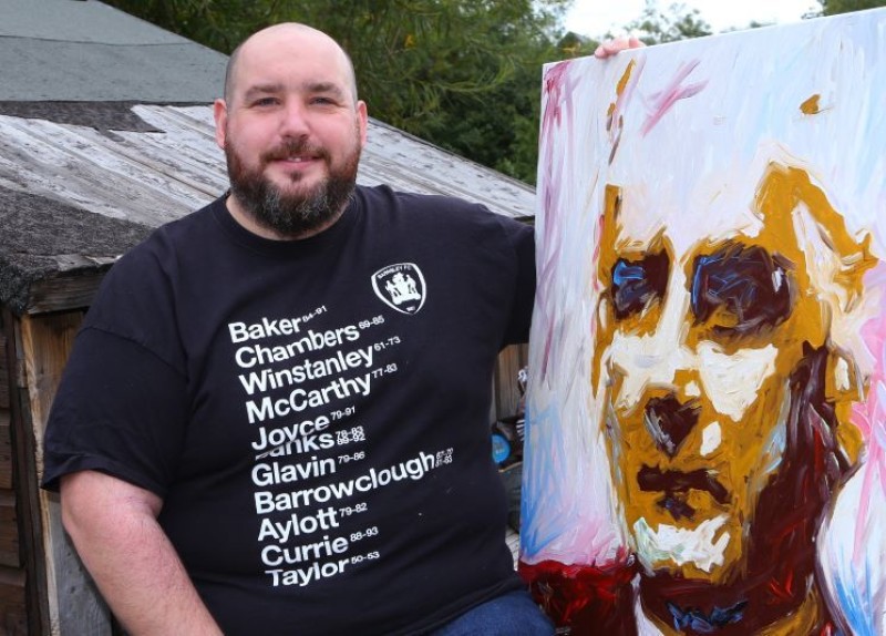 Main image for Art and football nets Neil his nomination