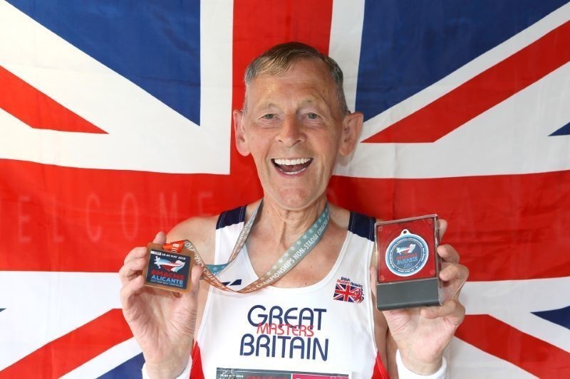 Main image for Mick walks for his country at 80