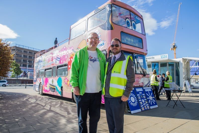 Main image for Barnsley people make the most of Hattie’s appearance