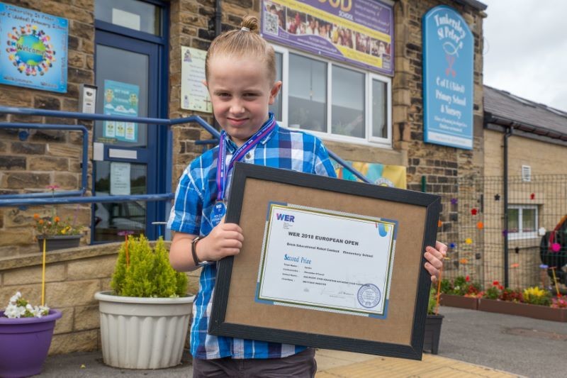 Main image for Whizz-kid Alex is heading for Shanghai for robot contest