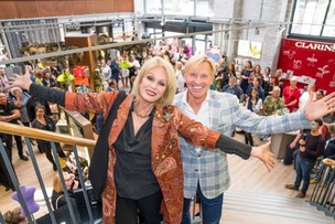 Ab Fab star Joanna back at Fox Valley... Image