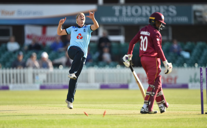 Main image for Brunt set to play in historic match on BBC