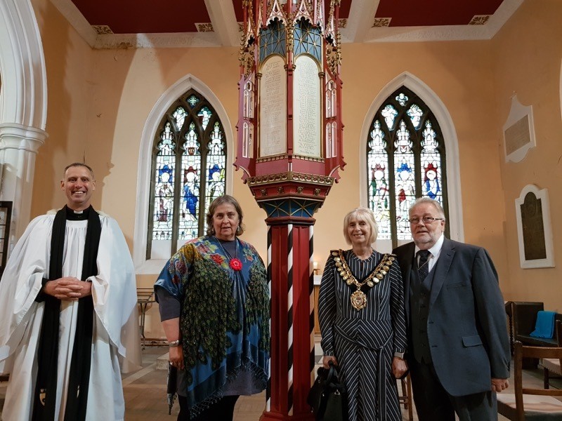 Main image for Soldiers remembered at town centre church