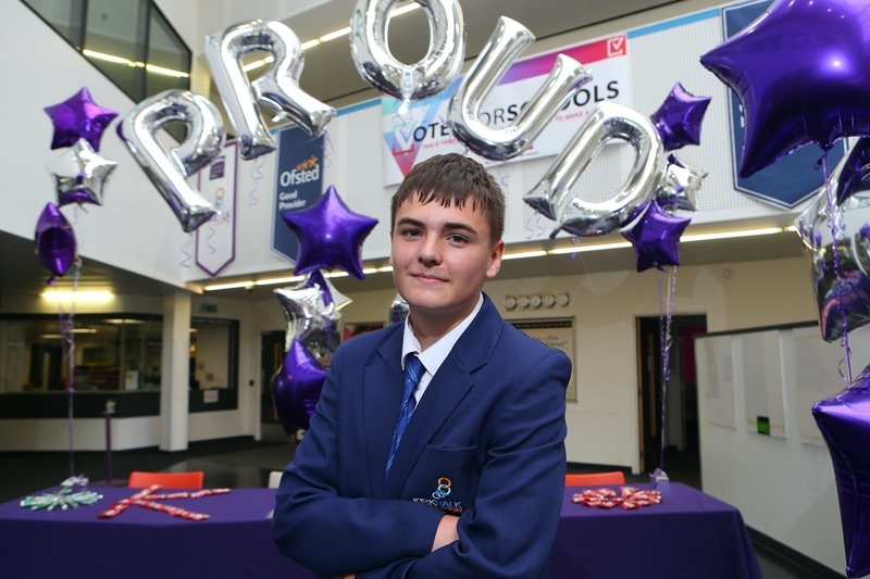 Main image for Hero’s welcome for lifesaving teen